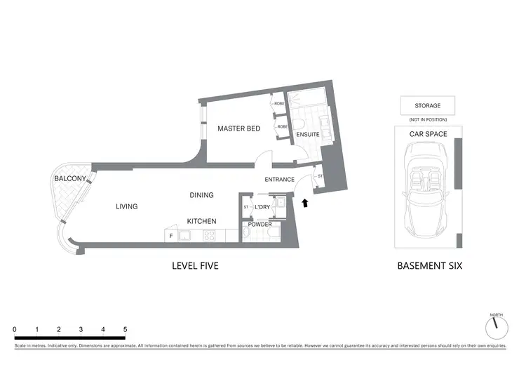 Floorplan of Homely apartment listing, 510/71 Macquarie Street, Sydney NSW 2000