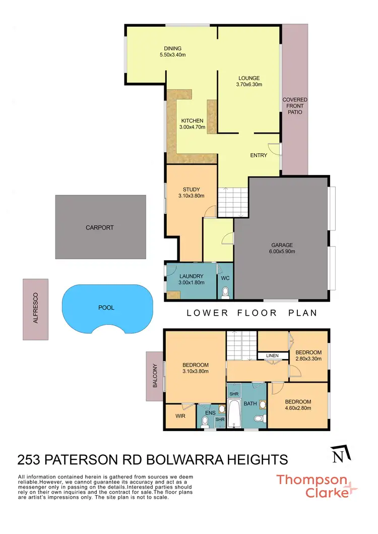 Floorplan of Homely house listing, 253 Paterson Road, Bolwarra Heights NSW 2320