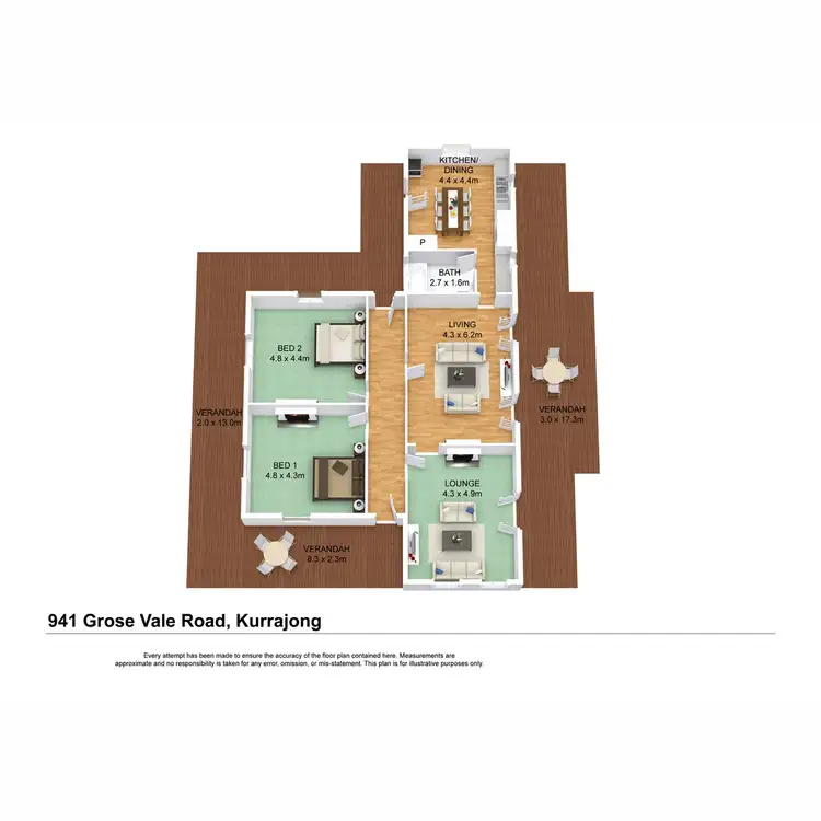 Floorplan of Homely house listing, 941a Grose Vale Road, Kurrajong NSW 2758