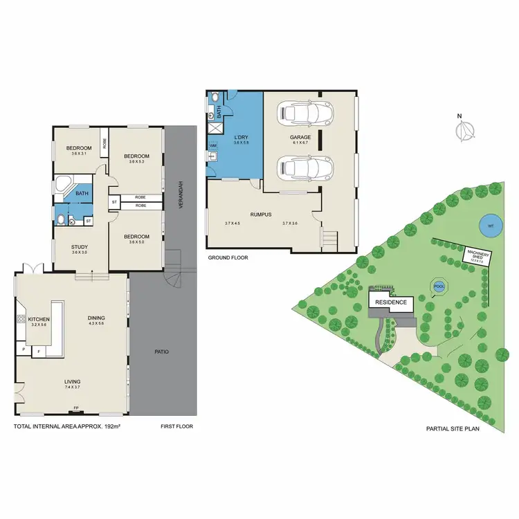 Floorplan of Homely rural property listing, 112 Wollong Road, Quorrobolong NSW 2325