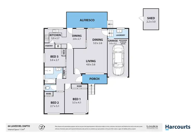 Floorplan of Homely house listing, 64 Laver Road, Dapto NSW 2530
