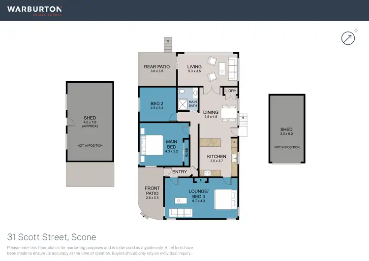 Floorplan of Homely house listing, 31 Scott Street, Scone NSW 2337
