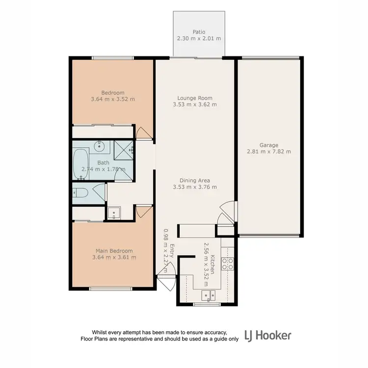 Floorplan of Homely villa listing, 33/37 Marathon Street, Aspley QLD 4034