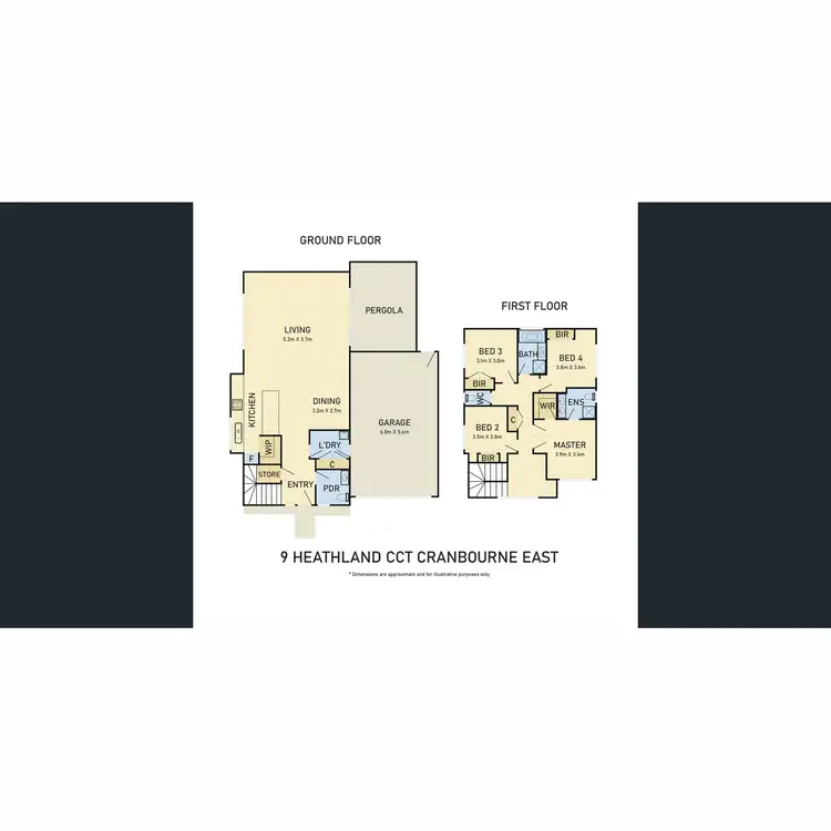 Floorplan of Homely house listing, 9 Heathland Circuit, Cranbourne East VIC 3977