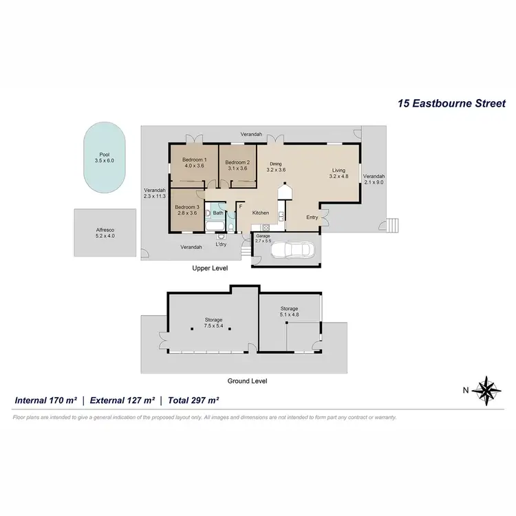 Floorplan of Homely house listing, 15 Eastbourne Street, Chermside West QLD 4032