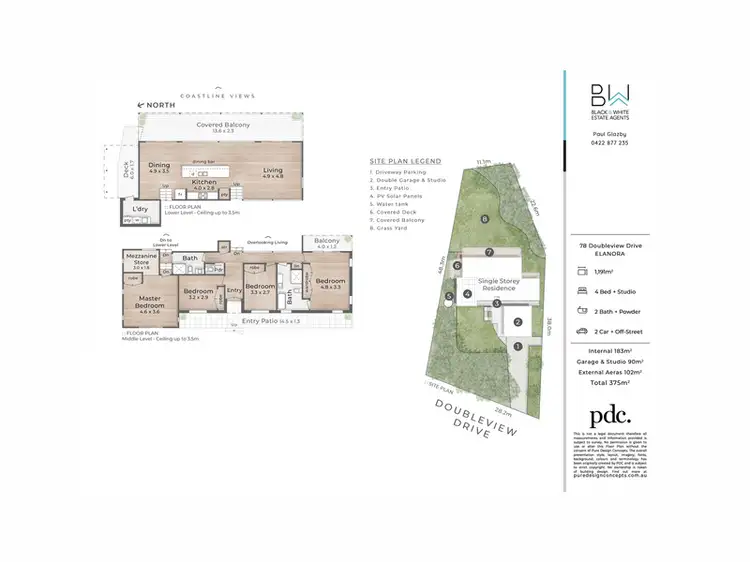 Floorplan of Homely house listing, 78 Doubleview Drive, Elanora QLD 4221