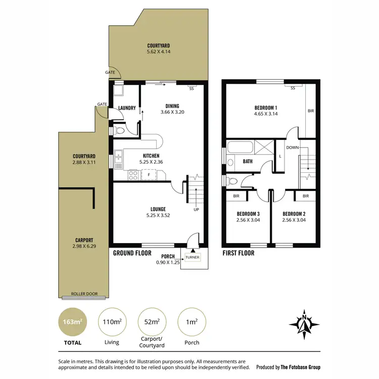 Floorplan of Homely townhouse listing, 12 Junction Lane, Mile End SA 5031