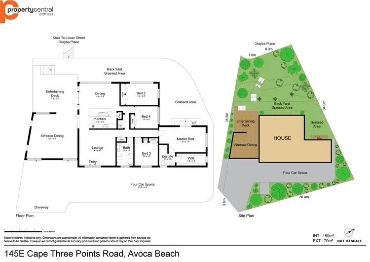 Floorplan of Homely house listing, 145e Cape Three Points Road, Avoca Beach NSW 2251