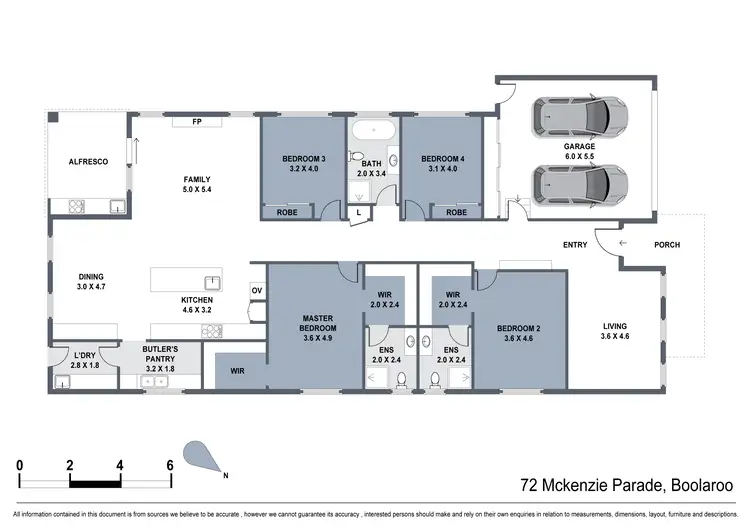 Floorplan of Homely house listing, 72 Mackenzie Parade, Boolaroo NSW 2284