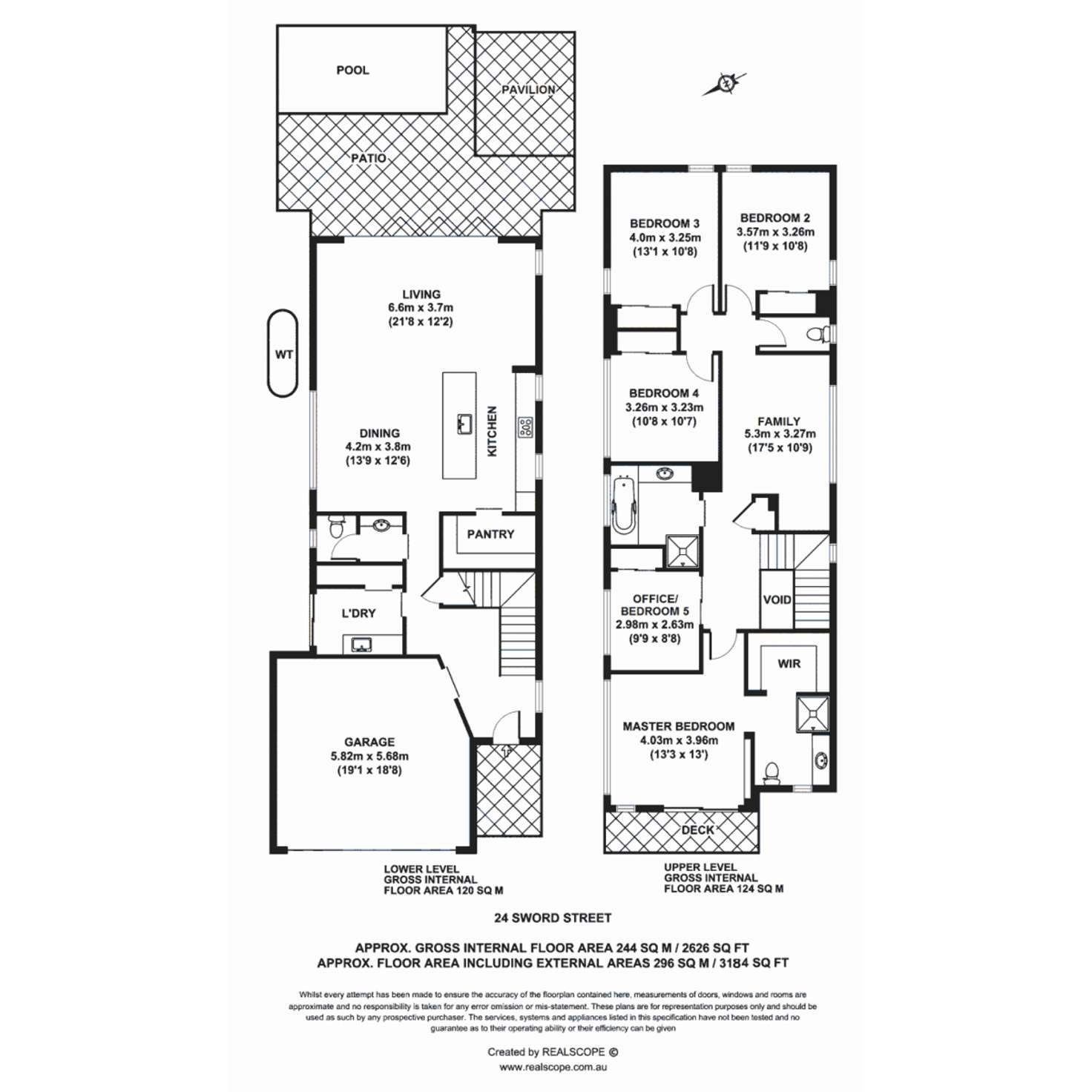 Floorplan of Homely house listing, 24 Sword Street, Woolloongabba QLD 4102