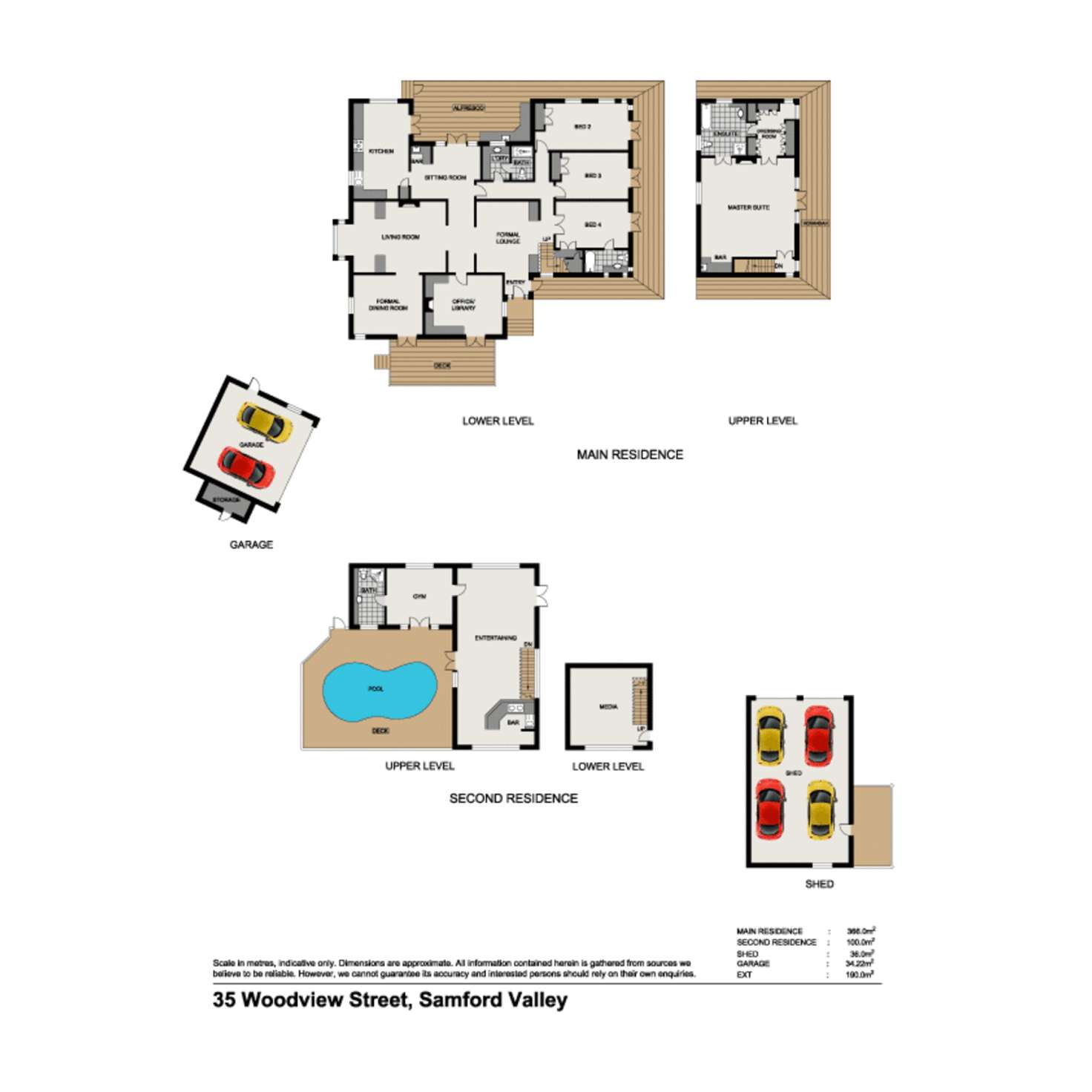Floorplan of Homely acreageSemiRural listing, 35 Woodview Street, Samford Valley QLD 4520