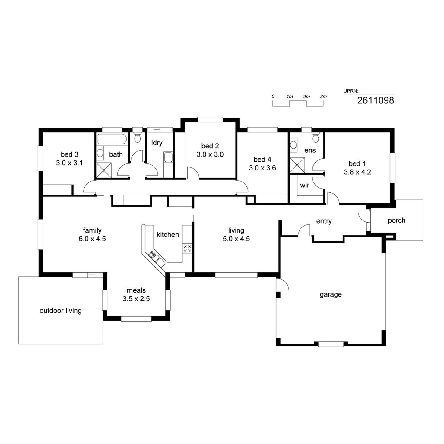 Floorplan of Homely house listing, Address available on request