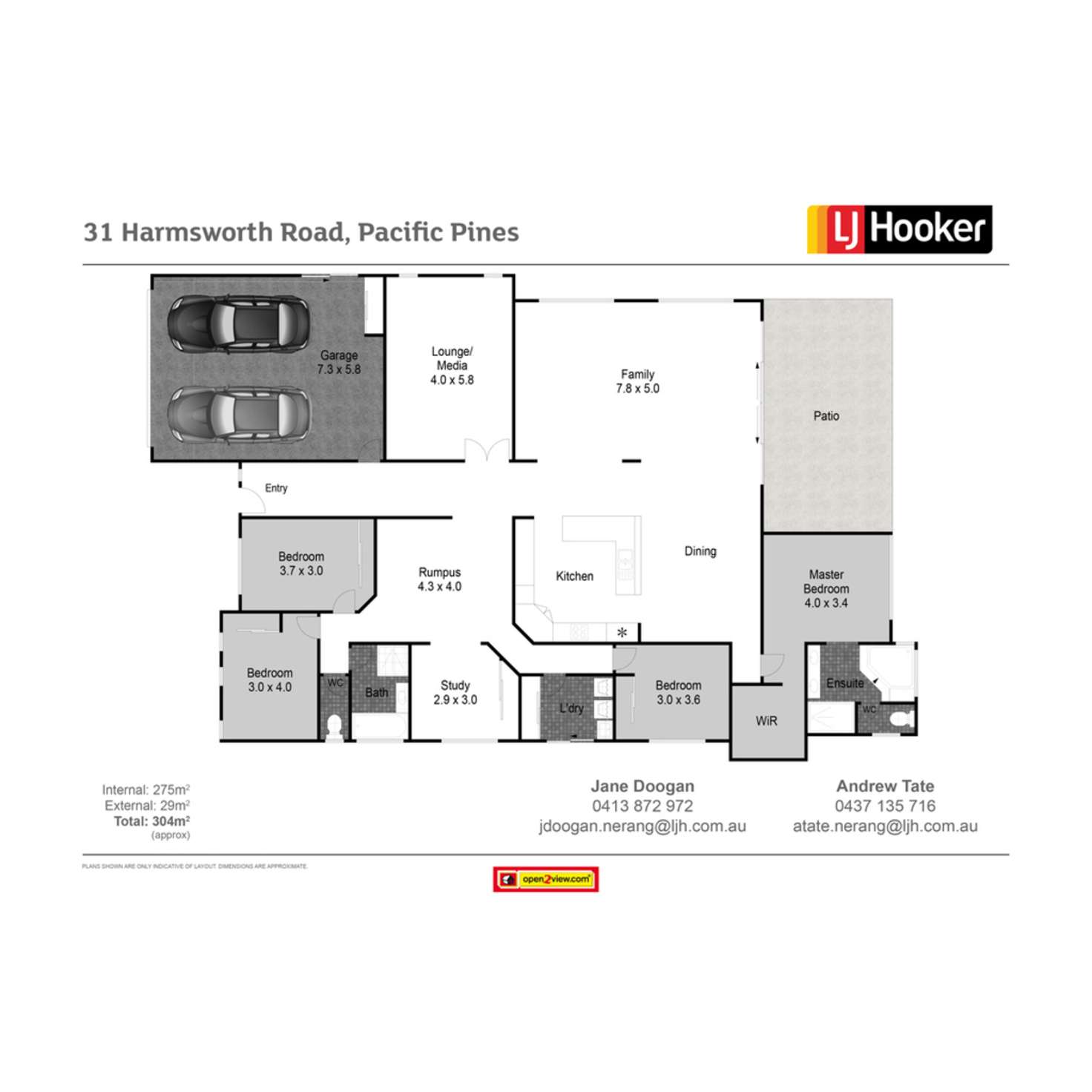 Floorplan of Homely house listing, 31 Harmsworth Road, Pacific Pines QLD 4211