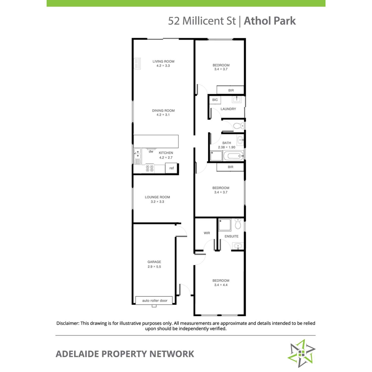Floorplan of Homely house listing, 52 Millicent Street, Athol Park SA 5012