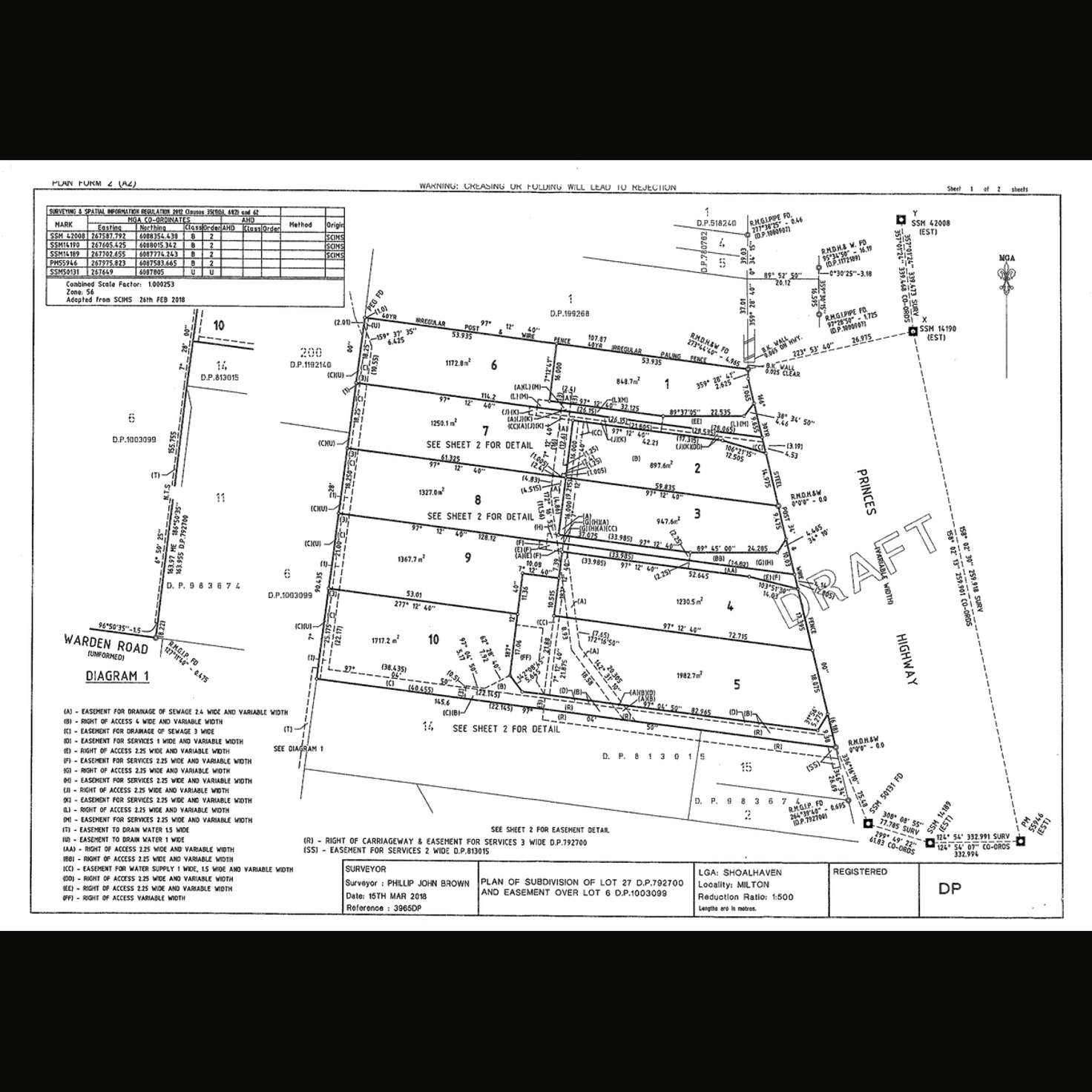 Floorplan of Homely residentialLand listing, 243 Princes Highway, Milton NSW 2538