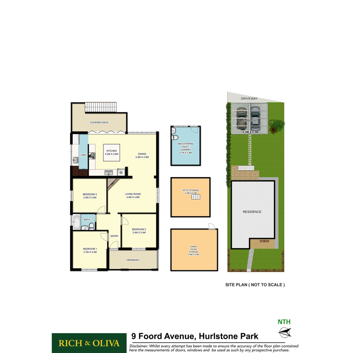 Floorplan of Homely house listing, 9 Foord Avenue, Hurlstone Park NSW 2193