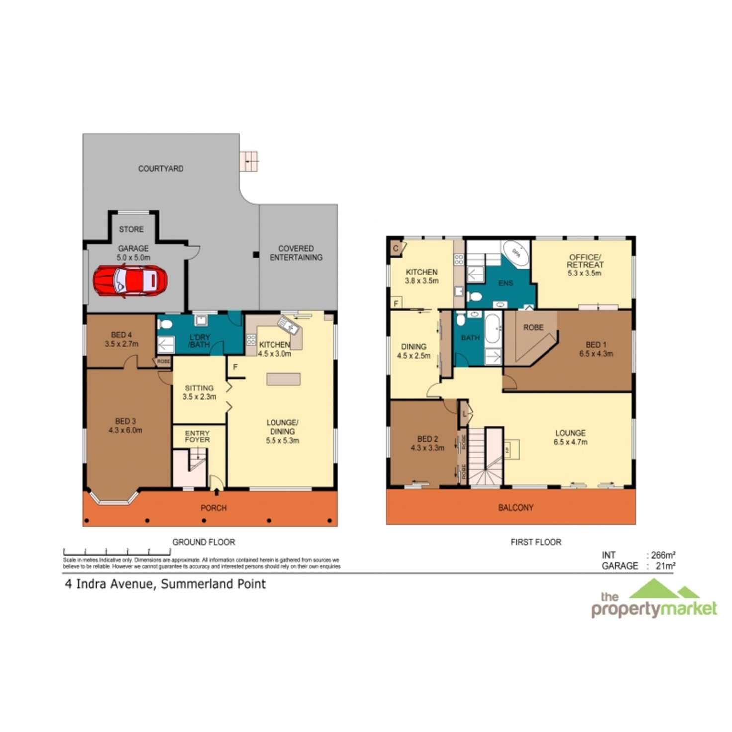 Floorplan of Homely house listing, 4 Indra Avenue, Summerland Point NSW 2259
