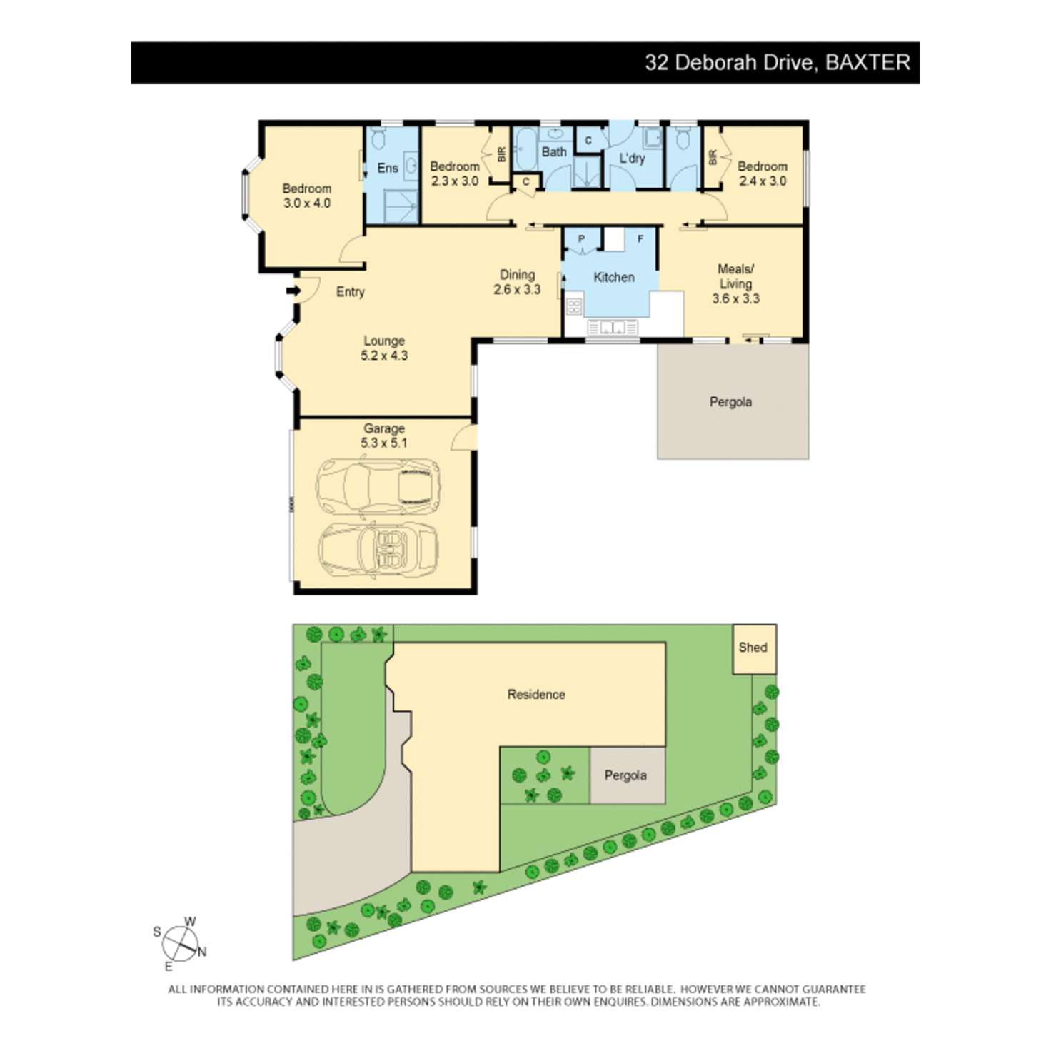 Floorplan of Homely house listing, 32 Deborah Drive, Baxter VIC 3911