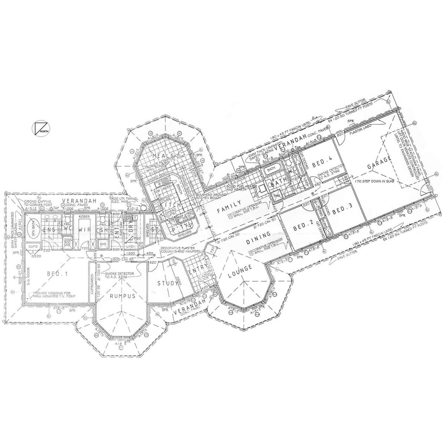 Floorplan of Homely lifestyle listing, 1614 Sunraysia Highway, Addington VIC 3352