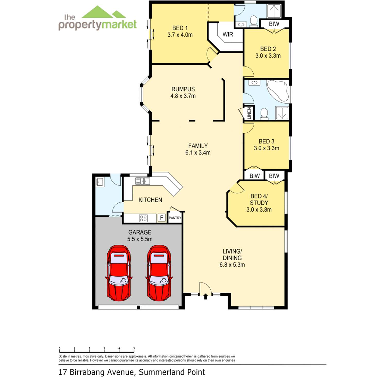Floorplan of Homely house listing, 17 Birrabang Avenue, Summerland Point NSW 2259