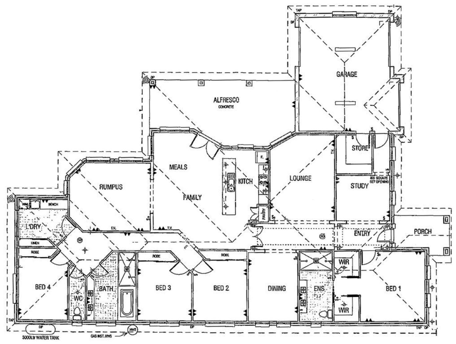 Floorplan of Homely house listing, 12 Balala Crescent, Bourkelands NSW 2650