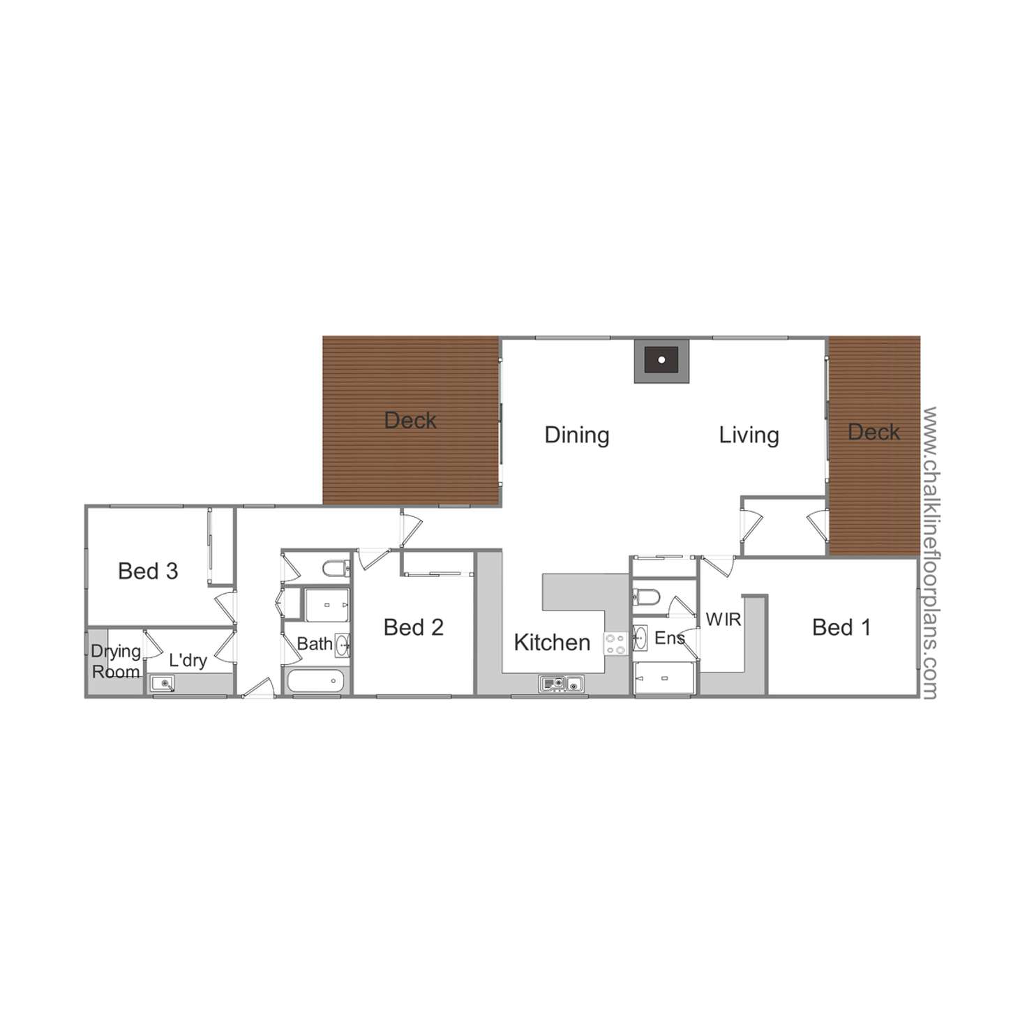 Floorplan of Homely house listing, 42 Changue Road, Merrijig VIC 3723