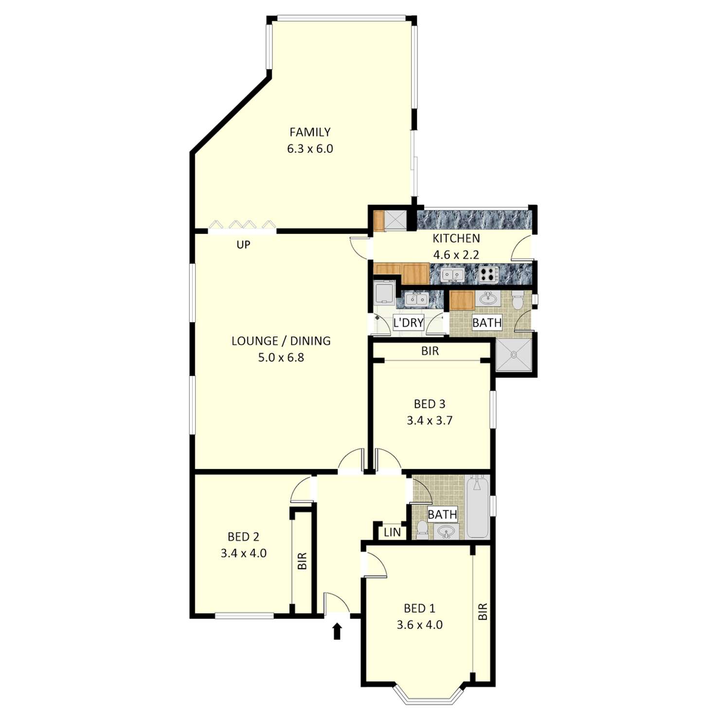 Floorplan of Homely house listing, 31 Eccles Avenue, Ashfield NSW 2131