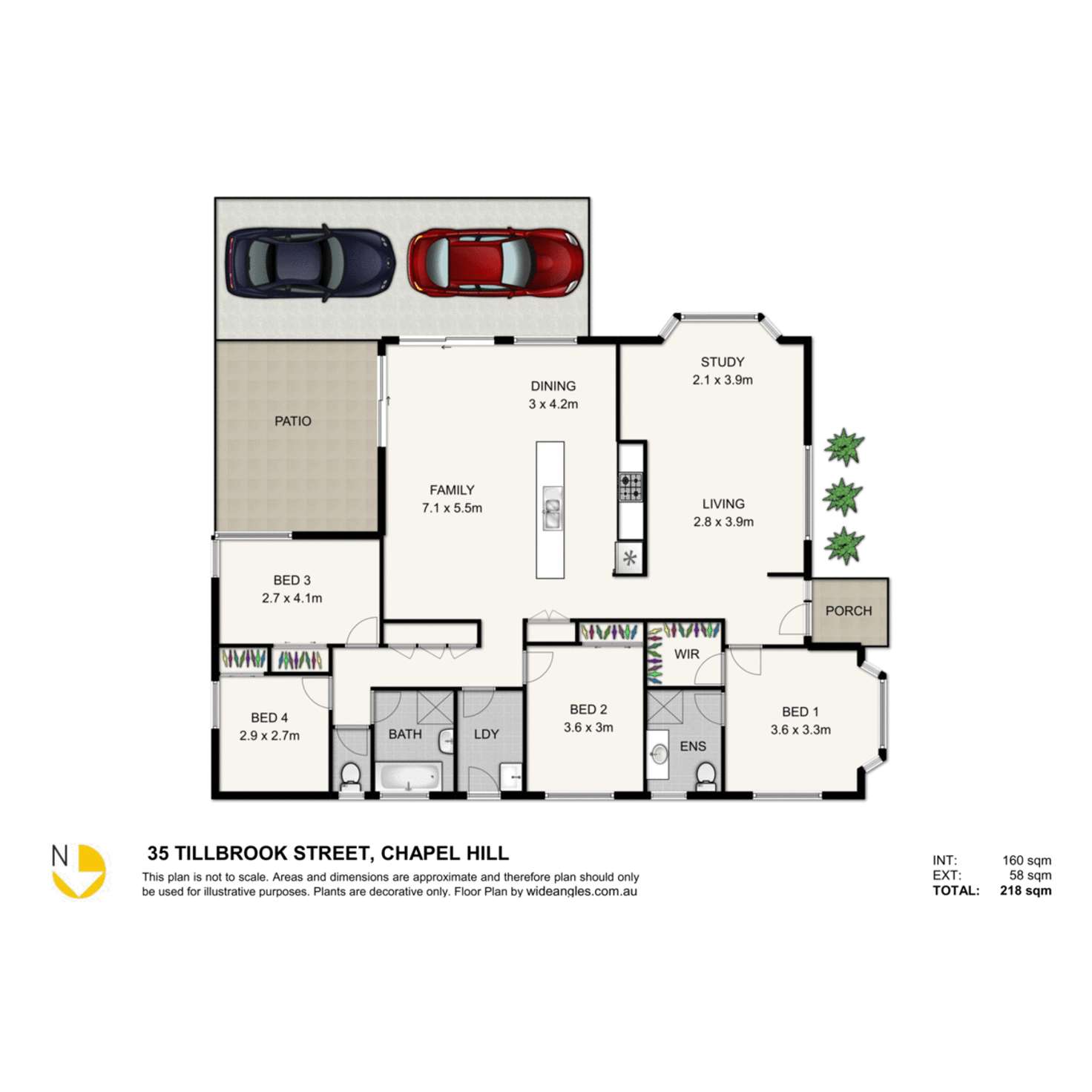 Floorplan of Homely house listing, 35 Tillbrook Street, Chapel Hill QLD 4069