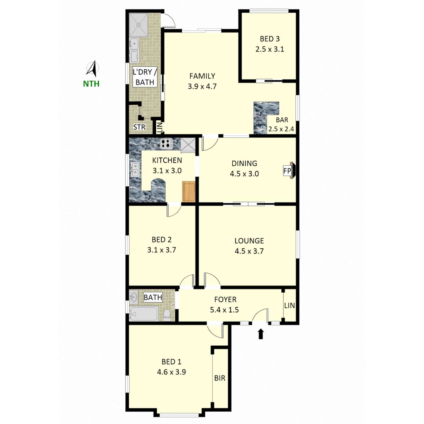 Floorplan of Homely house listing, 55 Second Street, Ashbury NSW 2193