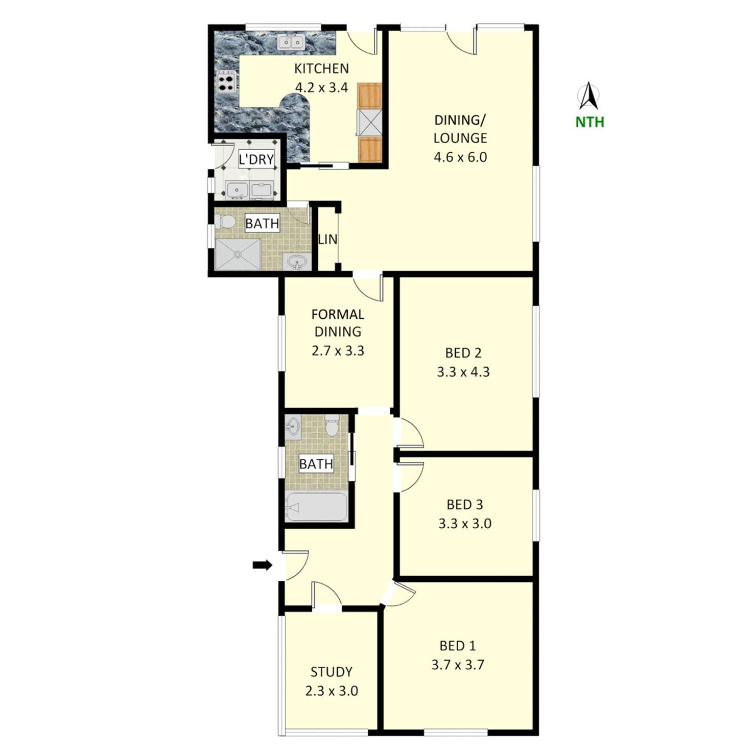 Floorplan of Homely house listing, 11 Cheviot Street, Ashbury NSW 2193