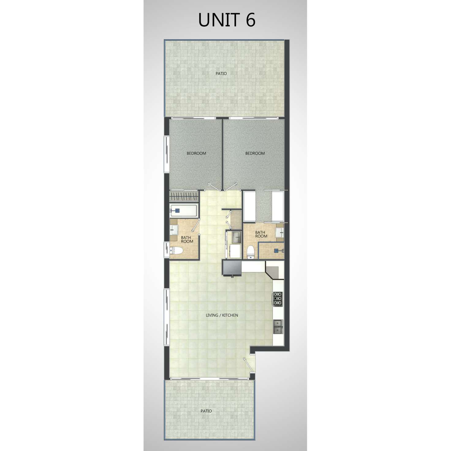 Floorplan of Homely apartment listing, 6/35 Norman Street, Annerley QLD 4103