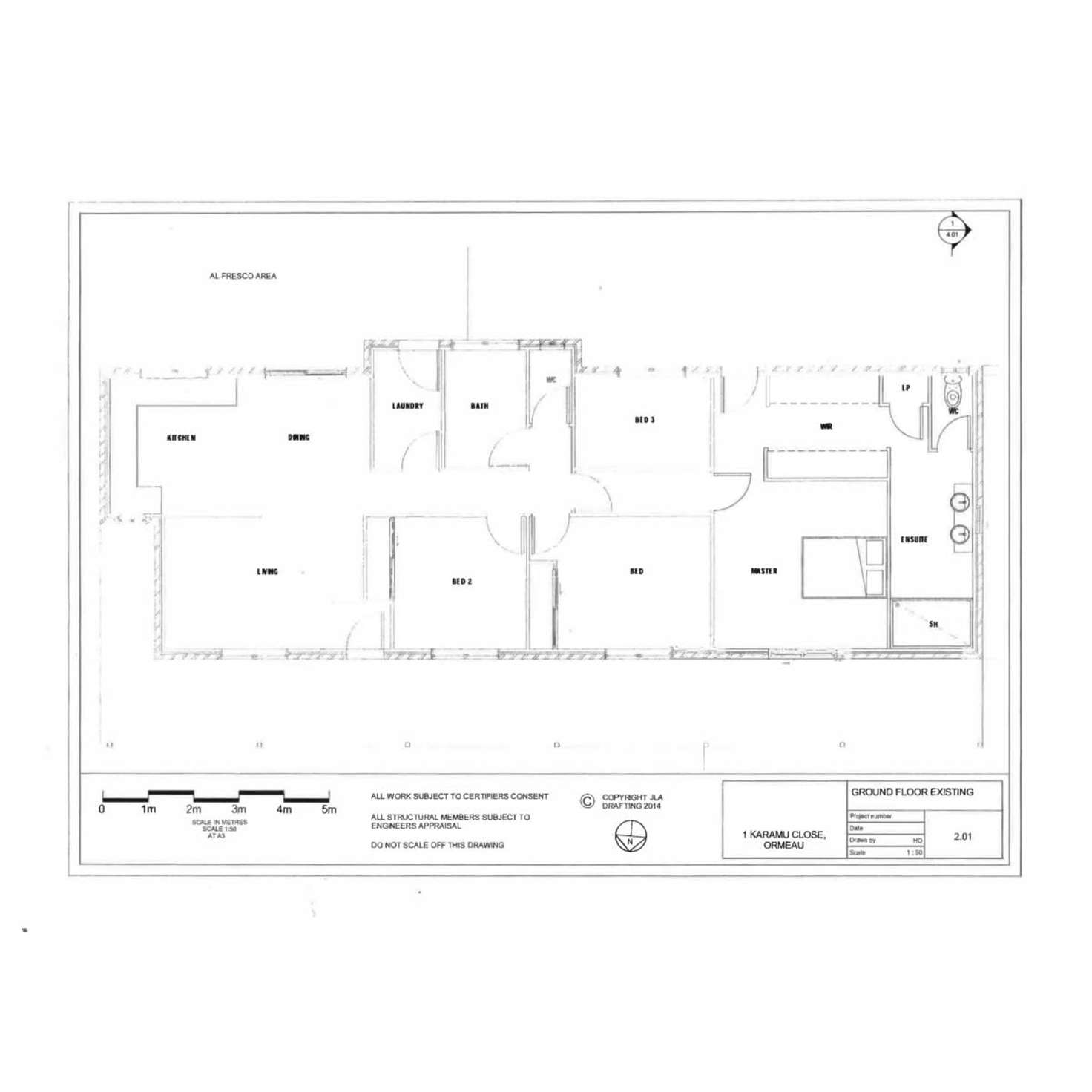 Floorplan of Homely house listing, 1 Karamu Close, Ormeau QLD 4208