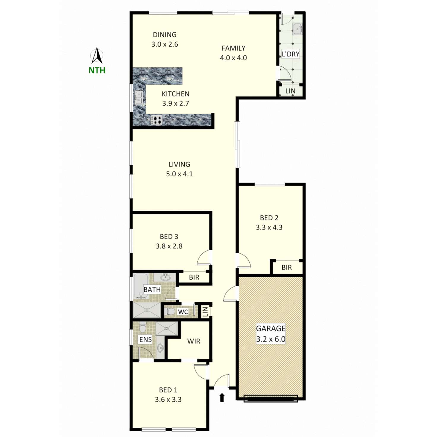 Floorplan of Homely house listing, 55 Church Street, Hurlstone Park NSW 2193