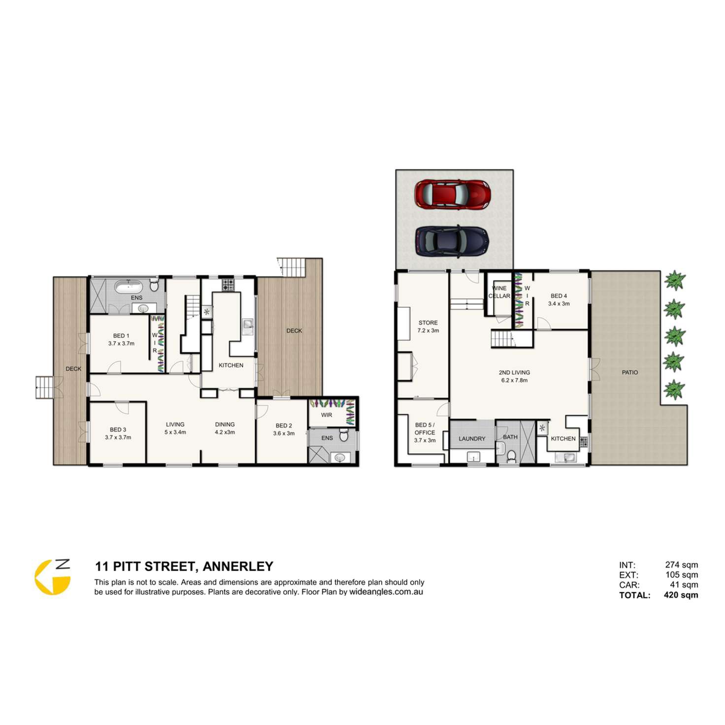 Floorplan of Homely house listing, 11 Pitt Street, Annerley QLD 4103