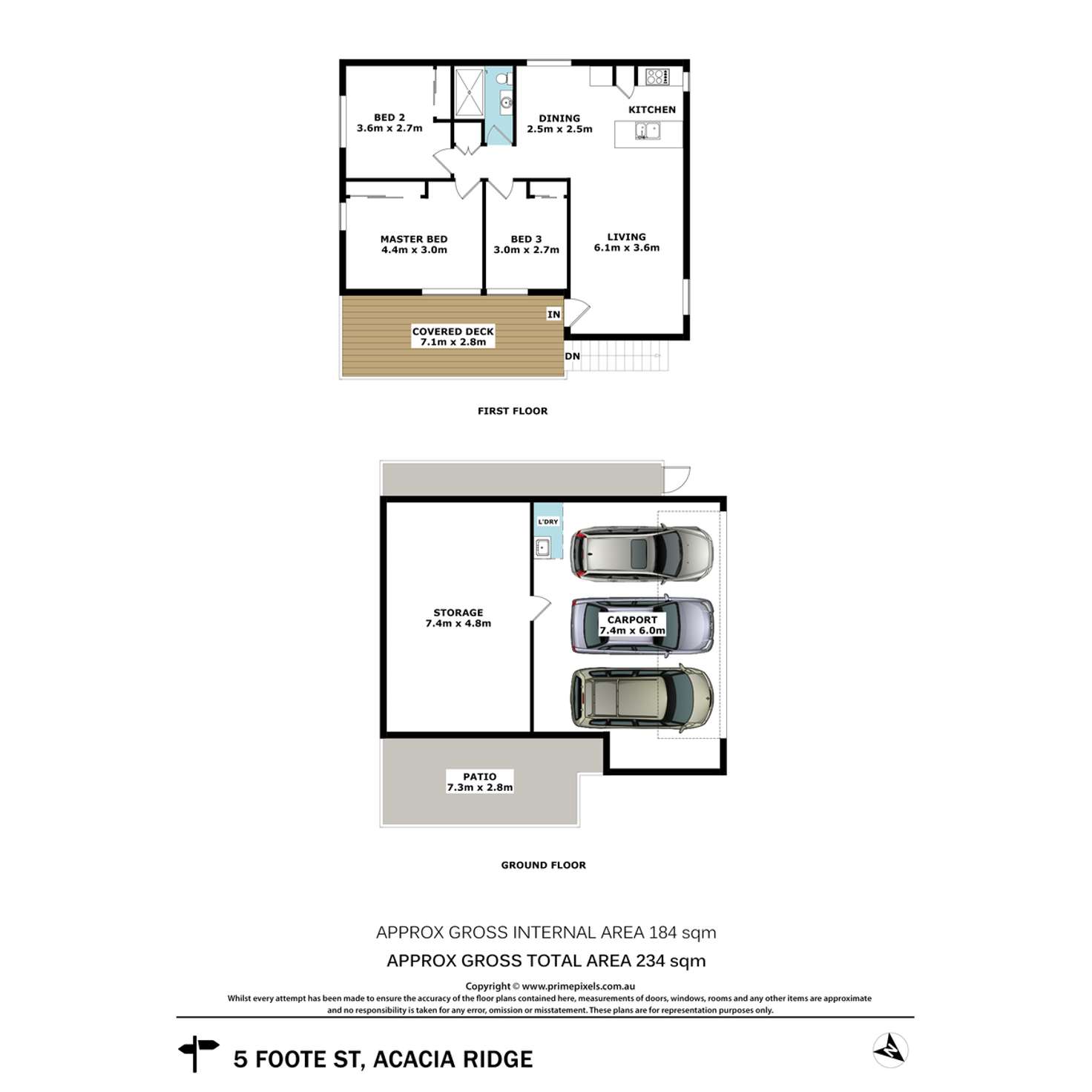 Floorplan of Homely house listing, 5 Foote Street, Acacia Ridge QLD 4110