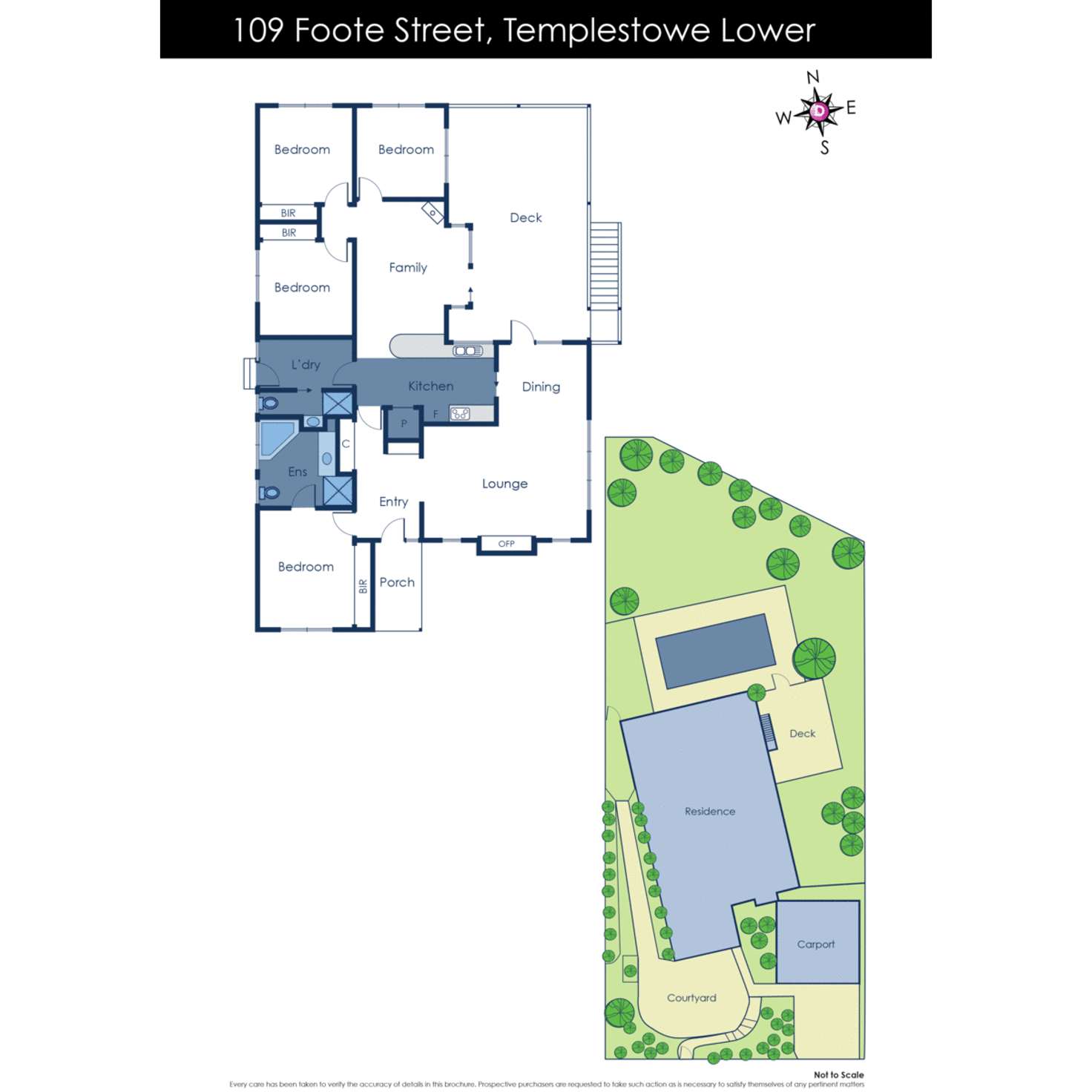 Floorplan of Homely house listing, 109 Foote Street, Templestowe Lower VIC 3107