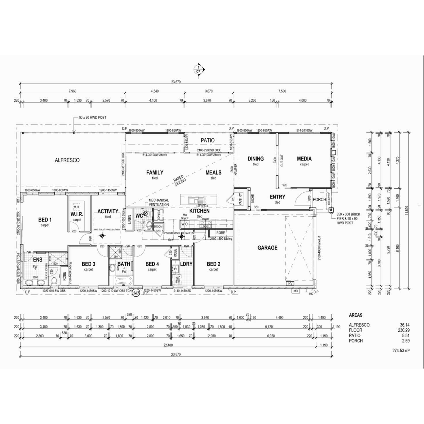 Floorplan of Homely house listing, 13 Elvire Street, Ormeau Hills QLD 4208