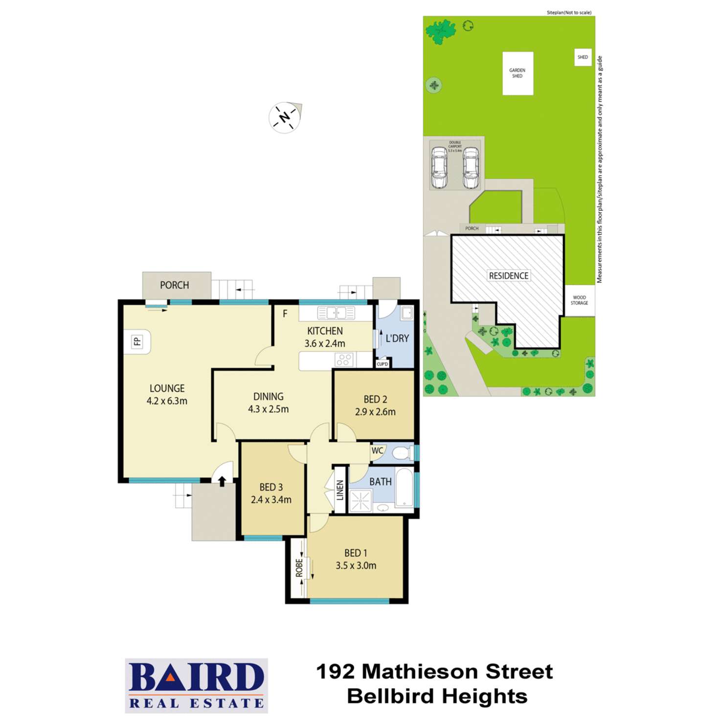 Floorplan of Homely house listing, 192 Mathieson Street, Bellbird Heights NSW 2325