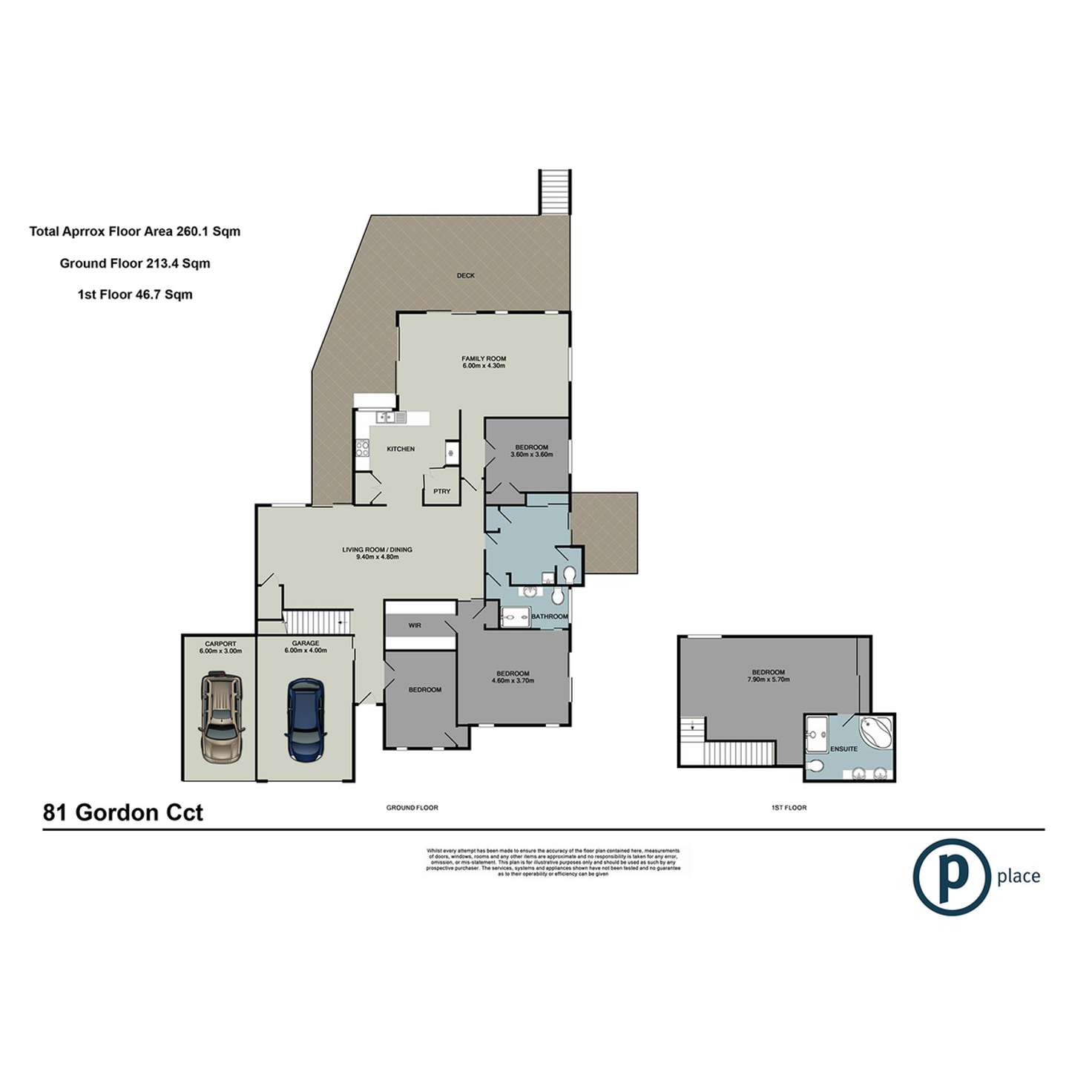 Floorplan of Homely house listing, 81 Gordon Circuit, Seventeen Mile Rocks QLD 4073