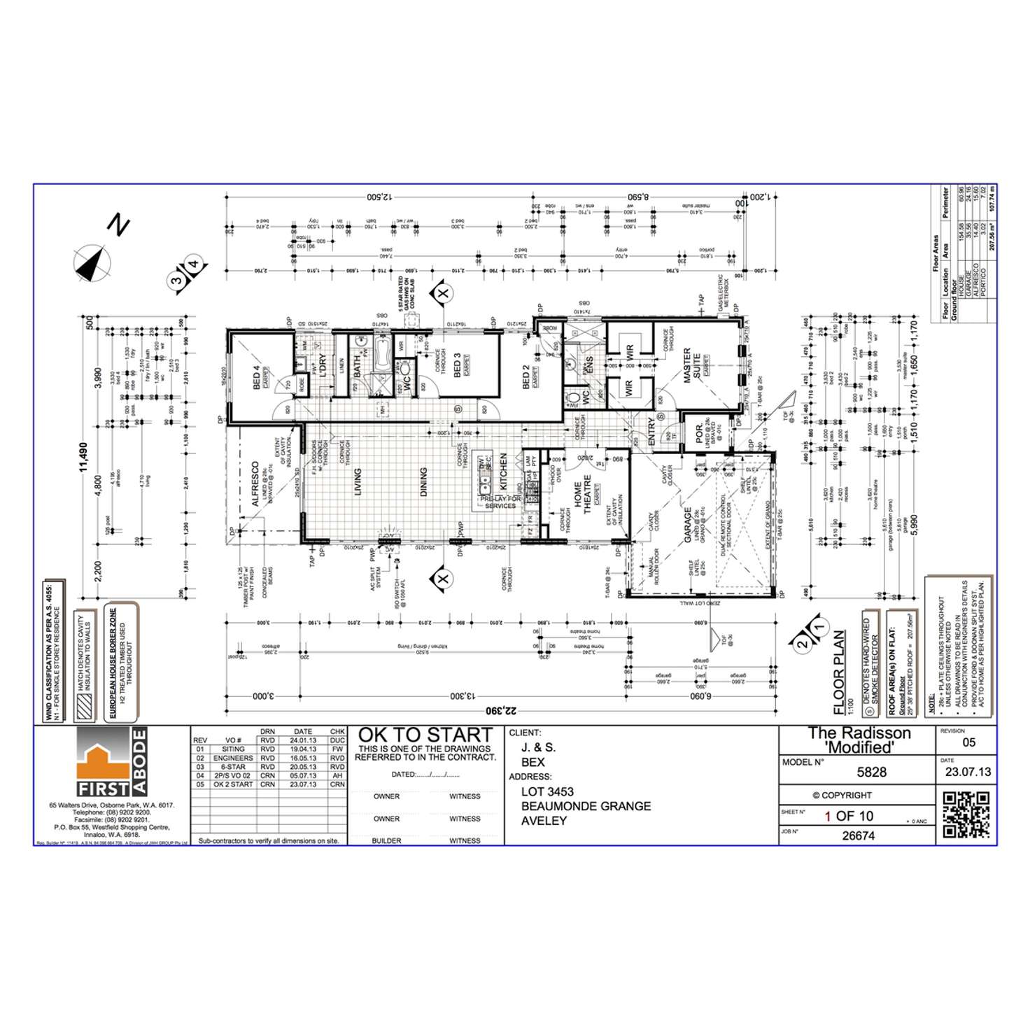 Floorplan of Homely house listing, 11 Beaumonde Grange, Aveley WA 6069