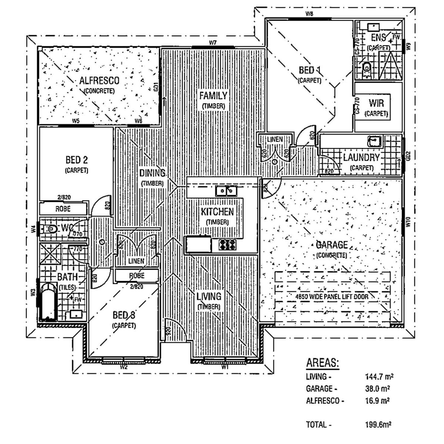 Floorplan of Homely house listing, 3 Opperman Street, Boorooma NSW 2650