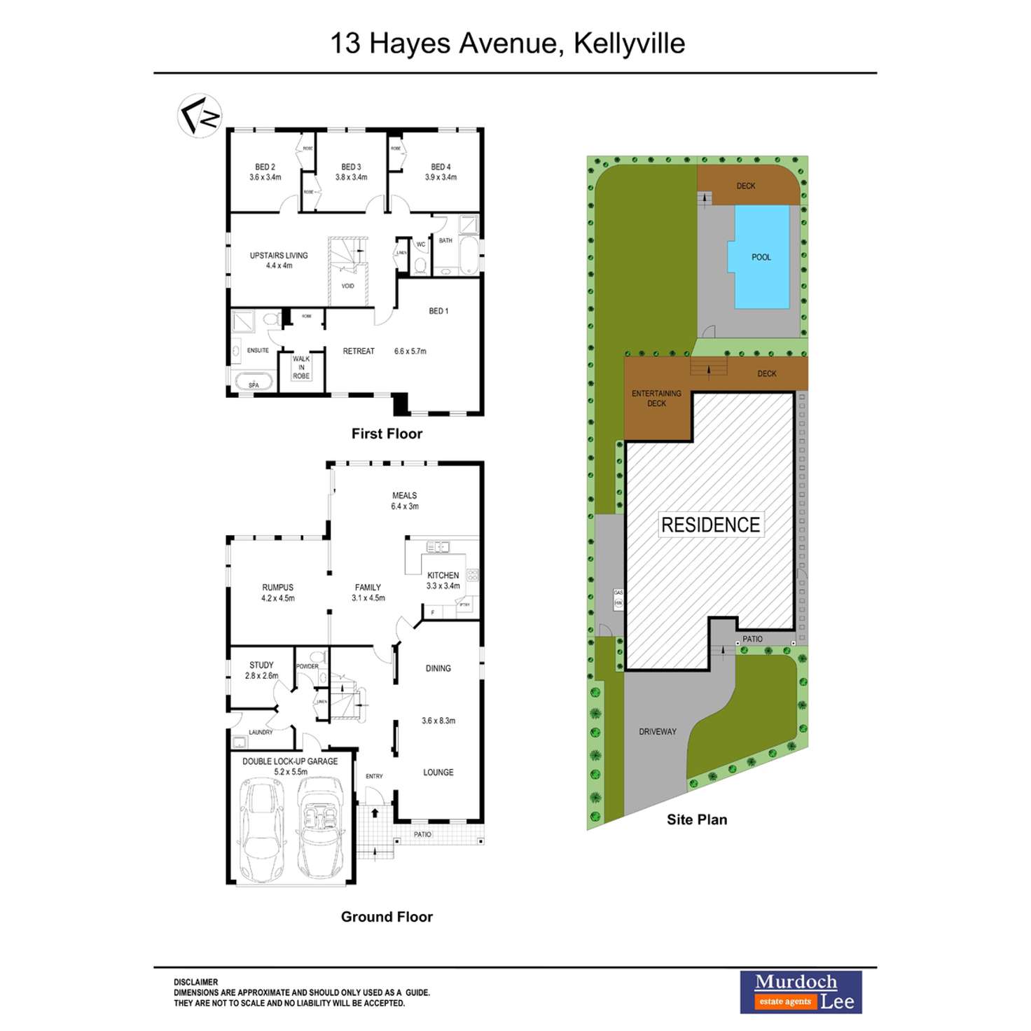 Floorplan of Homely house listing, 13 Hayes Avenue, Kellyville NSW 2155