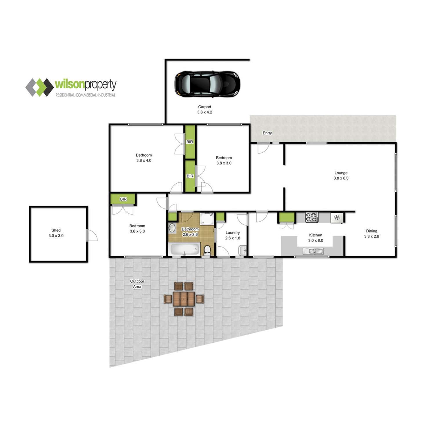 Floorplan of Homely house listing, 10 Rangeview Drive, Traralgon VIC 3844