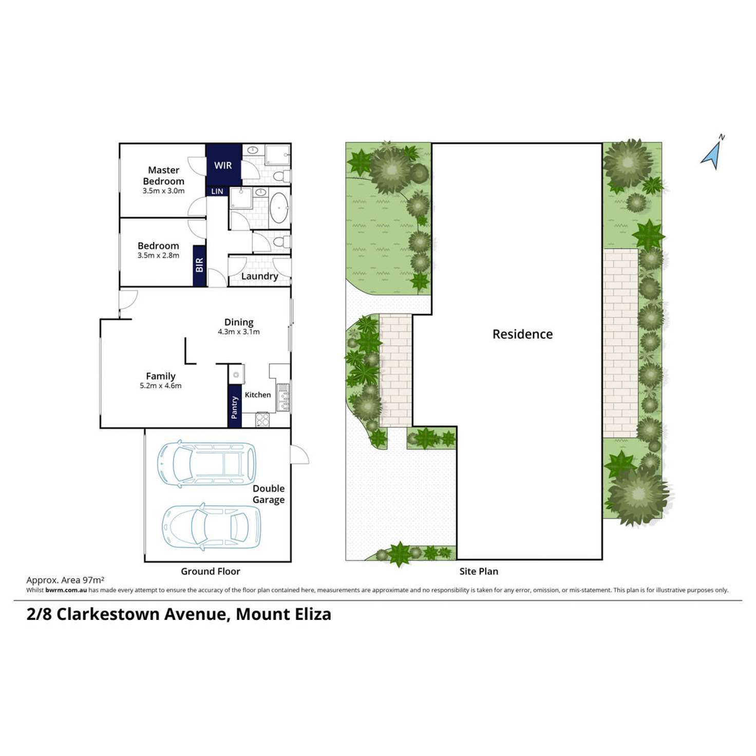 Floorplan of Homely unit listing, 2/8-10 Clarkestown Avenue, Mount Eliza VIC 3930
