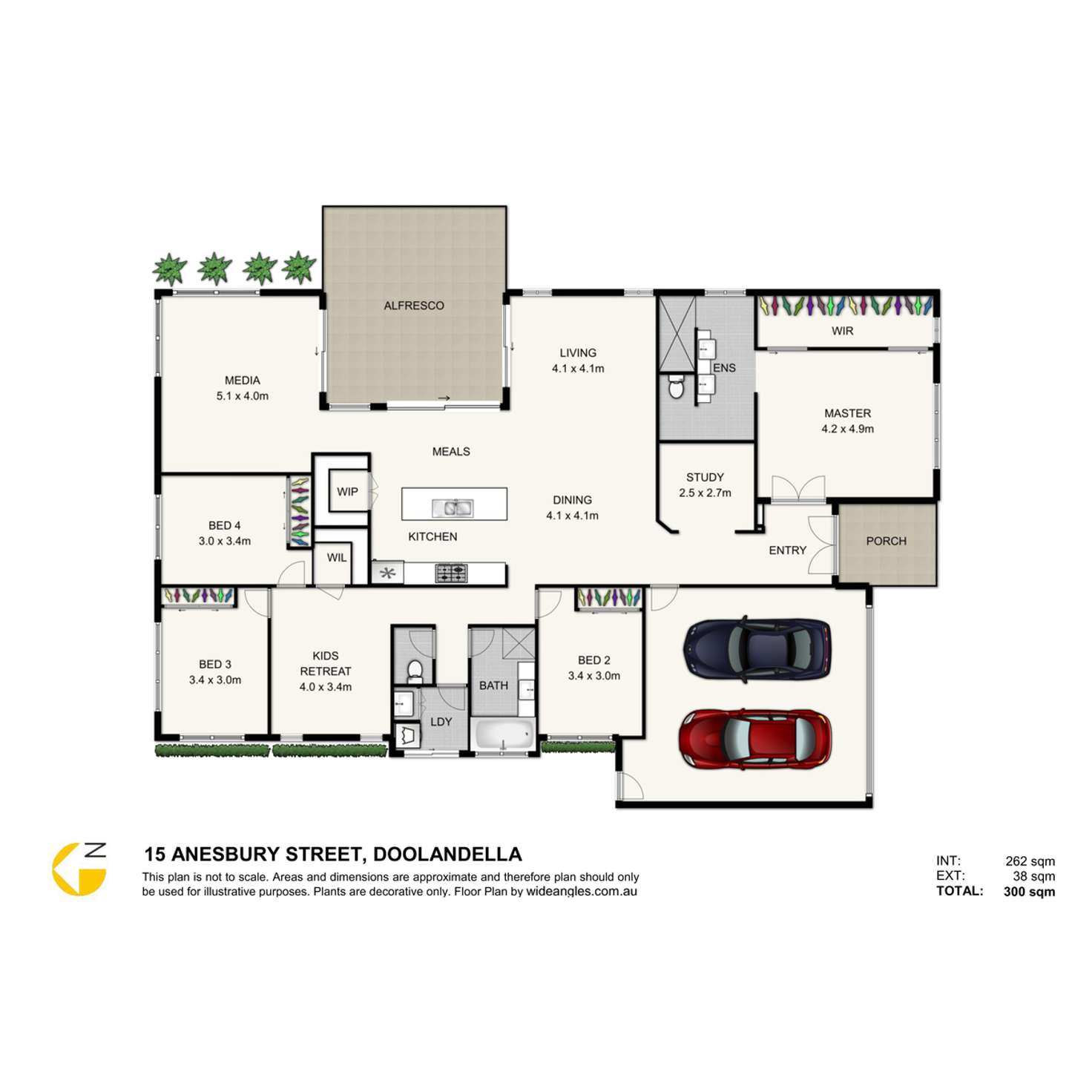 Floorplan of Homely house listing, 15 Anesbury Street, Doolandella QLD 4077