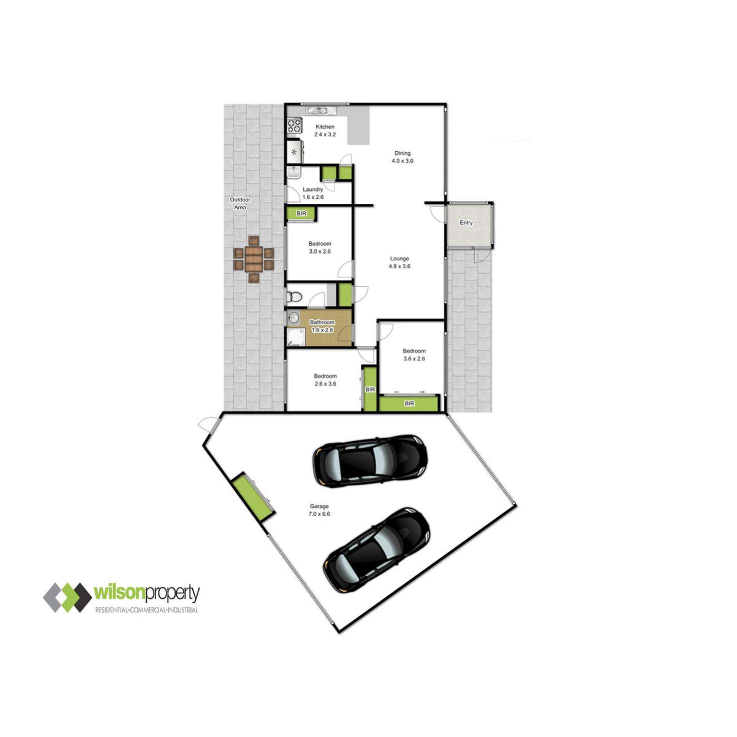 Floorplan of Homely house listing, 4 Tavel Close, Traralgon VIC 3844