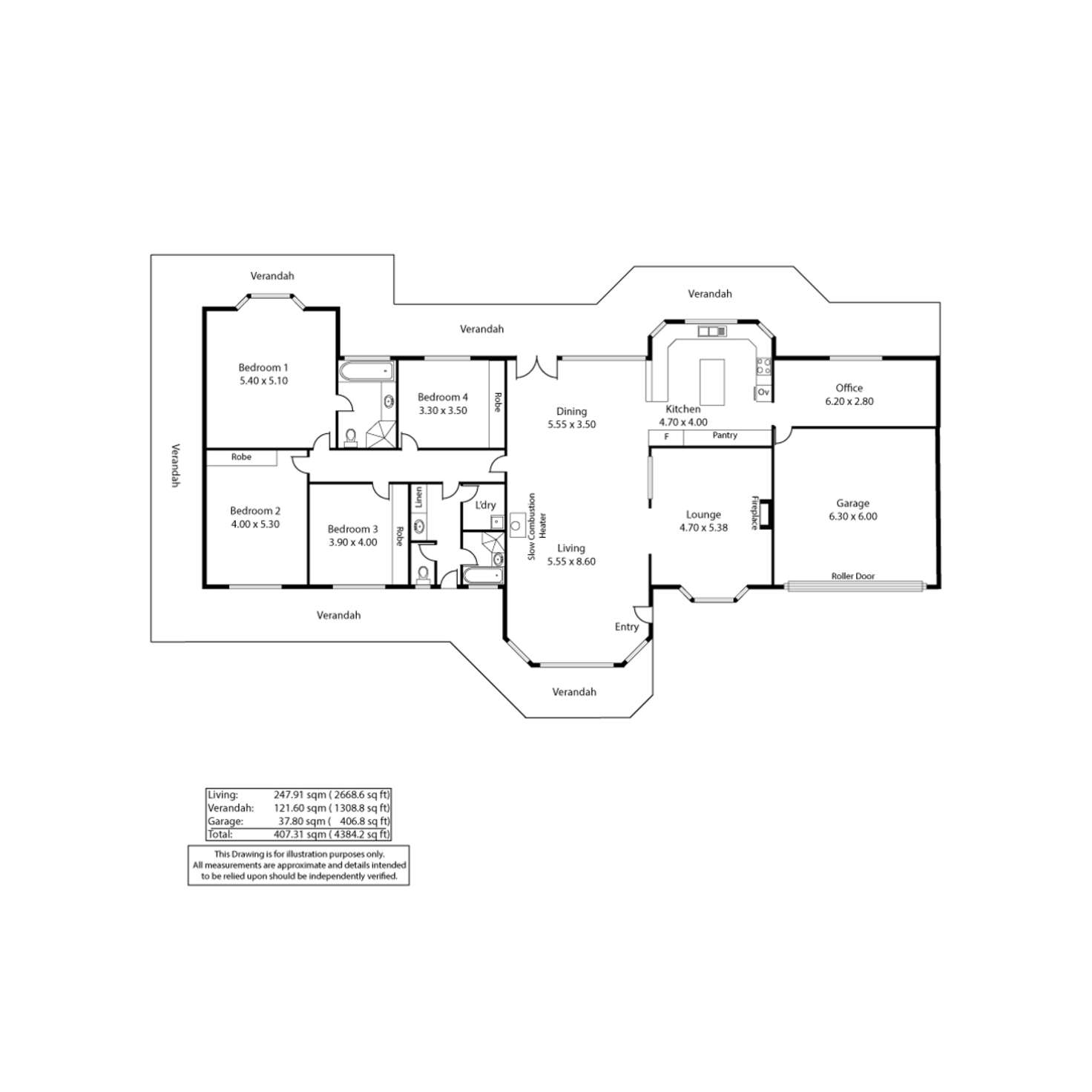Floorplan of Homely house listing, 28 Calcannia Road, Clare SA 5453