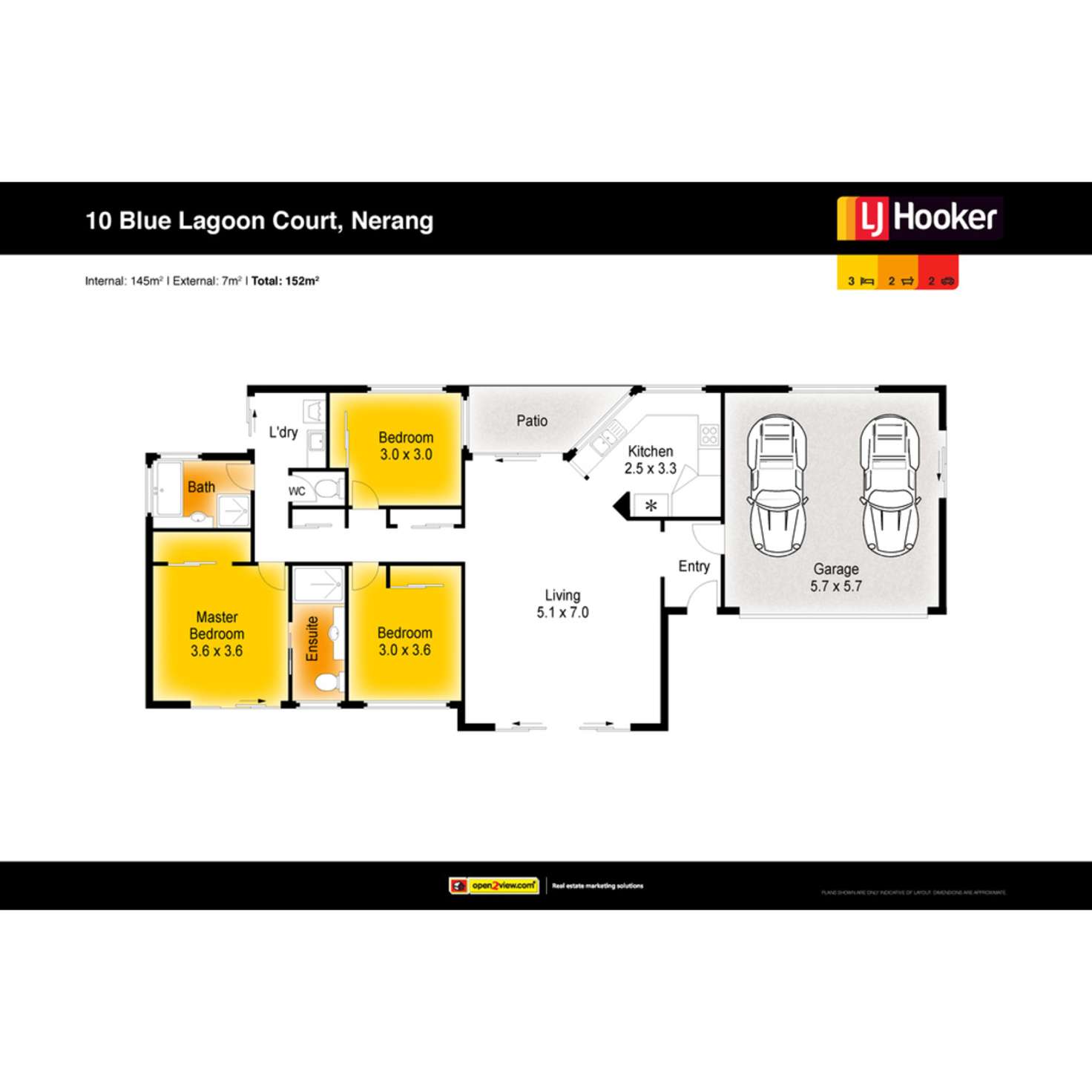 Floorplan of Homely house listing, 10 Blue Lagoon Court, Nerang QLD 4211