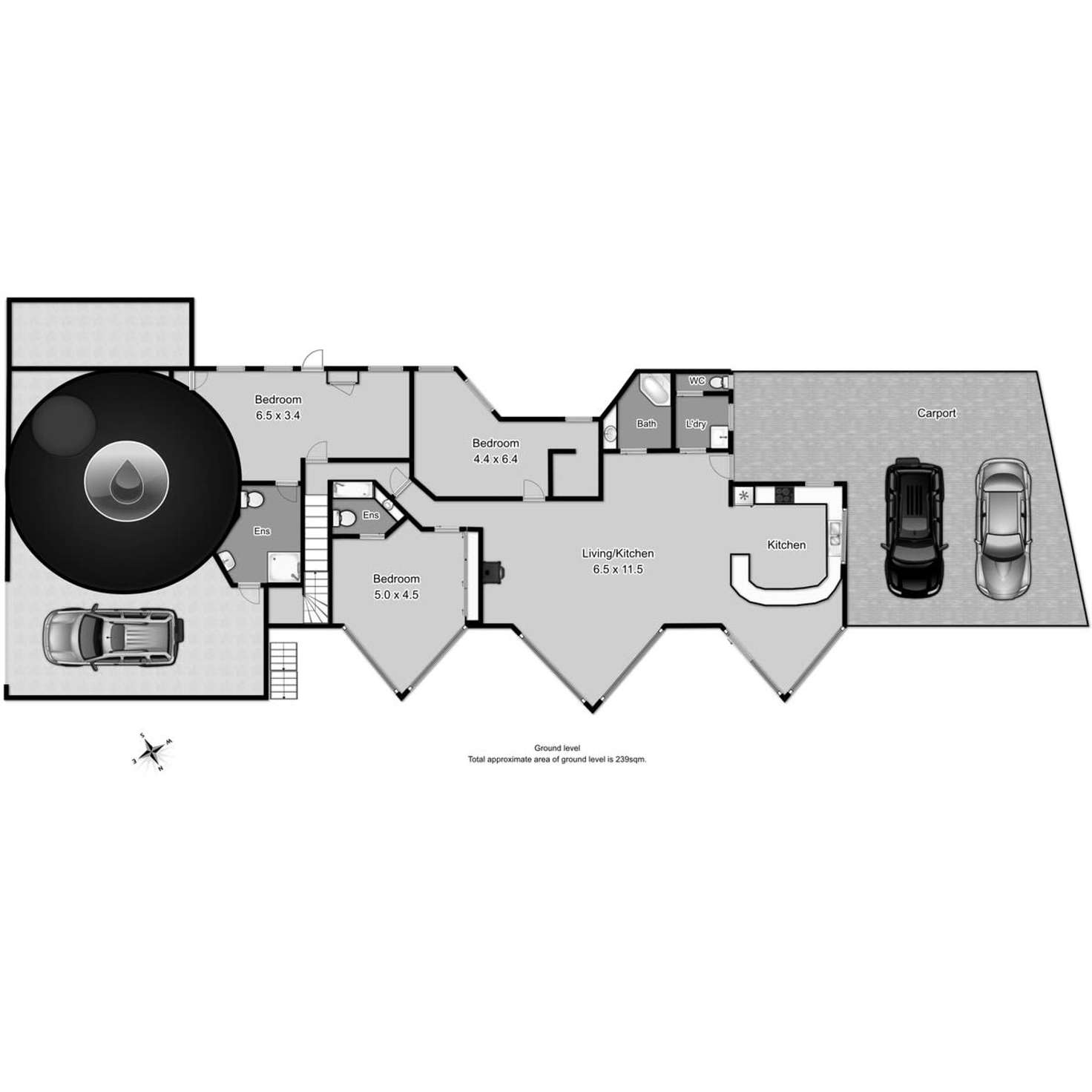 Floorplan of Homely acreageSemiRural listing, 9 Peppin Drive, Bonnie Doon VIC 3720