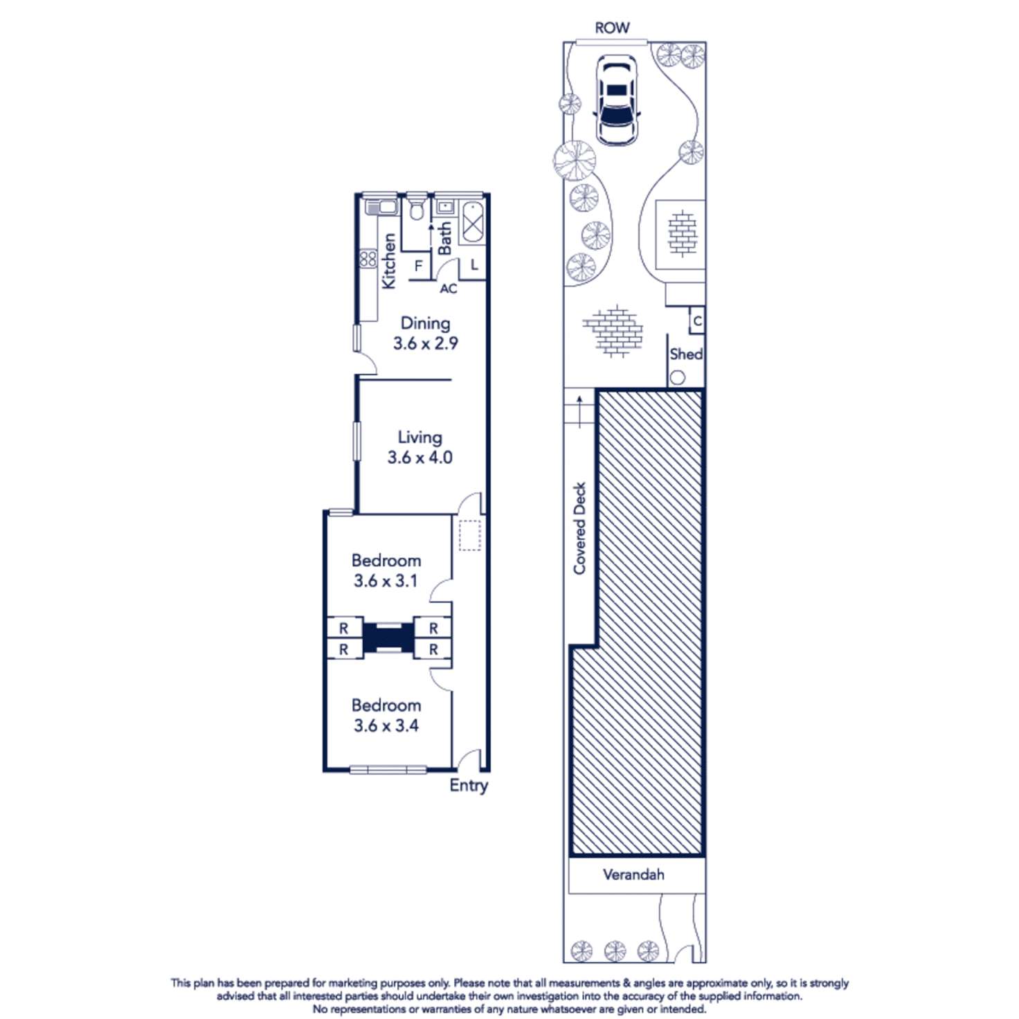 Floorplan of Homely house listing, 75 Edinburgh Street, Flemington VIC 3031